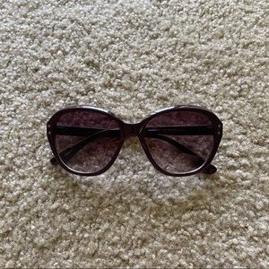 BOGO New Nasty Gal Dark Burgundy Oversized Sun